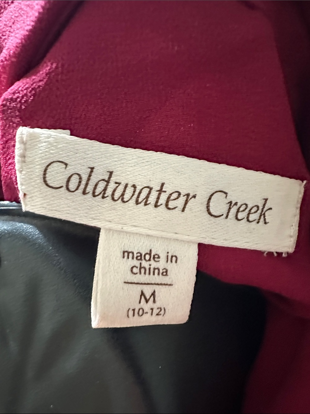 Coldwater Creek Ruffled Button-Front Blouse - Fuchsia - Picture 6 of 7